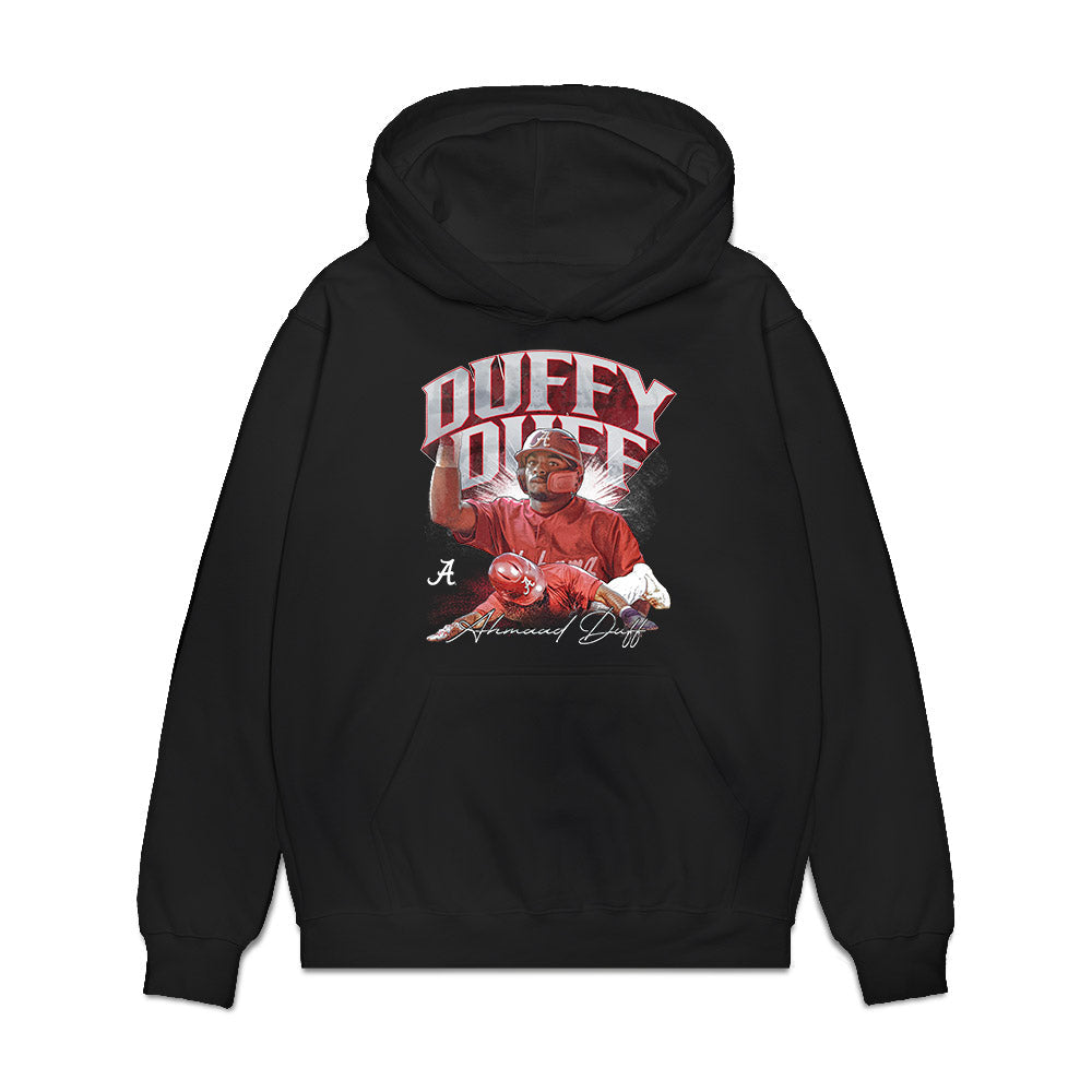 Alabama - NCAA Baseball : Ahmaad Duff - Collage Premium Hooded Sweatshirt T-Shirts, Hoodie | CoreVibeTees.com