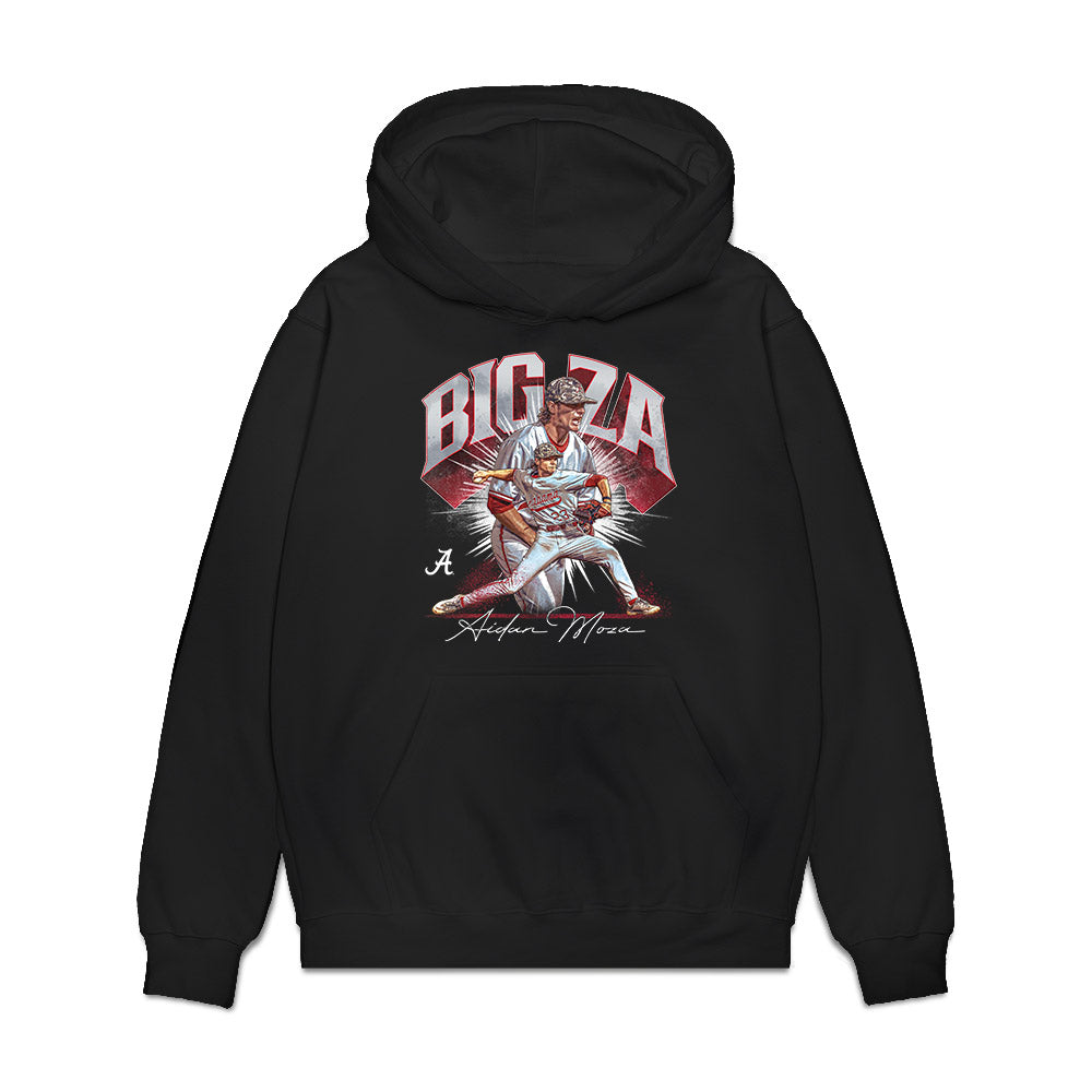 Alabama - NCAA Baseball : Aidan Moza - Player Collage Premium Hooded Sweatshirt T-Shirts, Hoodie | CoreVibeTees.com