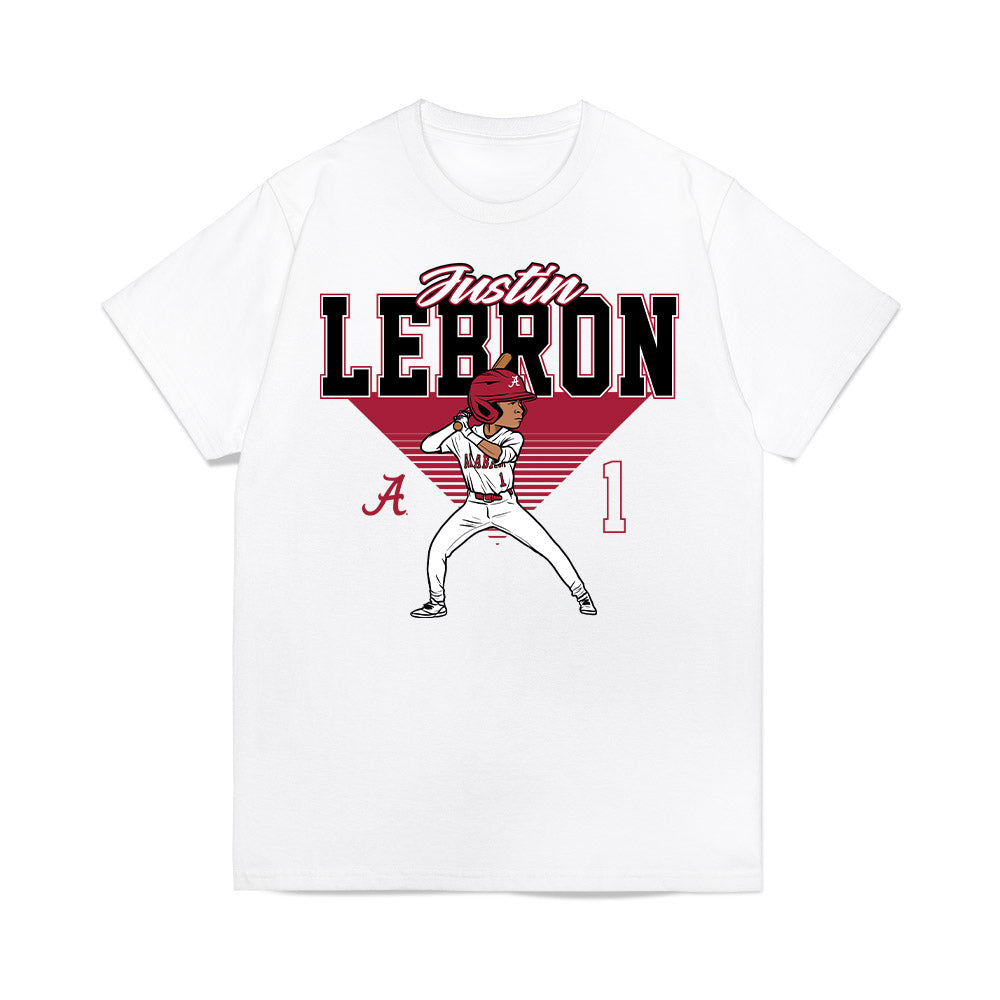 Alabama - NCAA Baseball : Justin Lebron - Caricature Premium T-Shirt Hoodie, Sweatshirt | CoreVibeTees.com