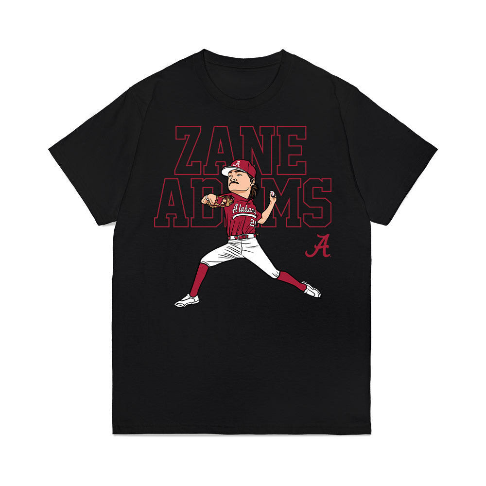 Alabama - NCAA Baseball : Zane Adams - Caricature Premium T-Shirt Hoodie, Sweatshirt | CoreVibeTees.com