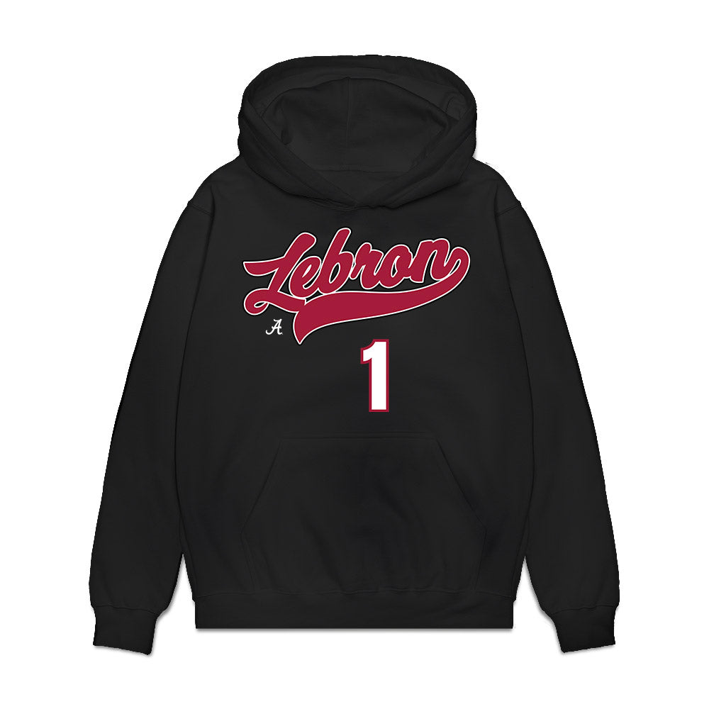 Alabama - NCAA Baseball : Justin Lebron - Classic Shersey Premium Hooded Sweatshirt Style001 T-Shirts, Hoodie