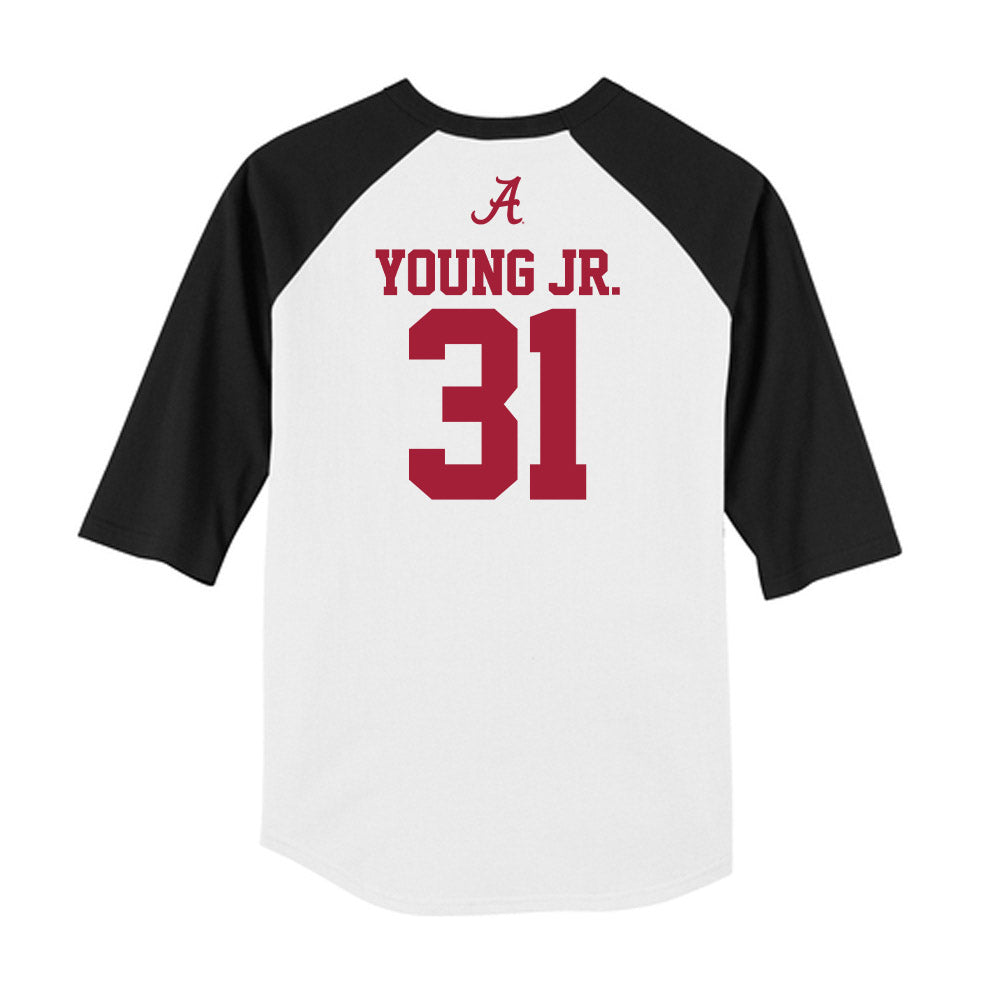 Alabama - NCAA Baseball : Jon Young Jr. - USA Raglan Raglan Shirt Hoodie, Sweatshirt | CoreVibeTees.com (Image 2)
