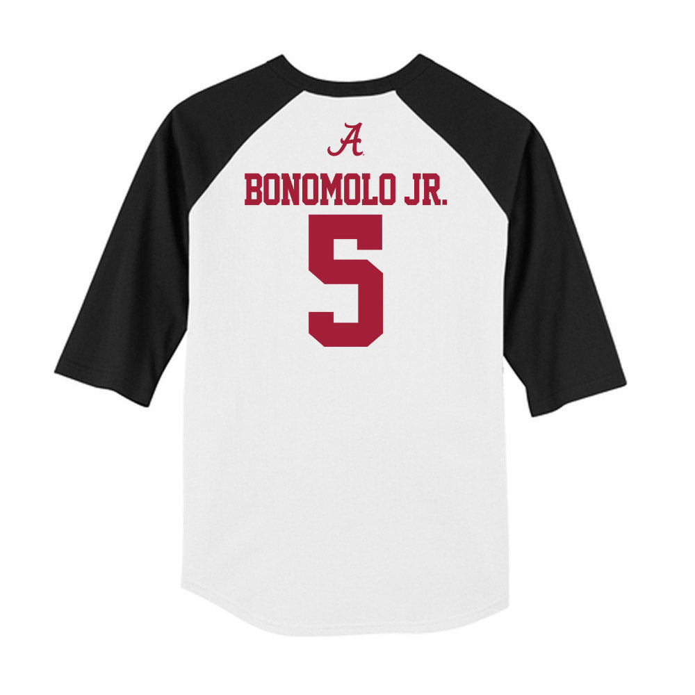 Alabama - NCAA Baseball : Richie Bonomolo Jr. - USA Raglan Raglan Shirt Hoodie, Sweatshirt | CoreVibeTees.com (Image 2)