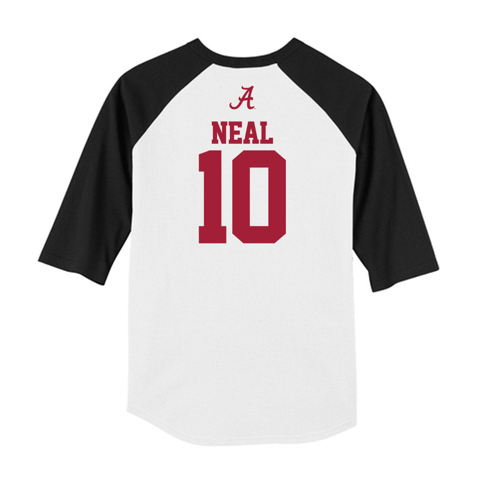 Alabama - NCAA Baseball : Brady Neal - USA Raglan Raglan Shirt Hoodie, Sweatshirt | CoreVibeTees.com (Image 2)