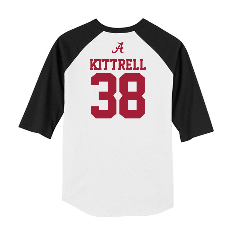 Alabama - NCAA Baseball : Zach Kittrell - USA Raglan Raglan Shirt Hoodie, Sweatshirt | CoreVibeTees.com (Image 2)
