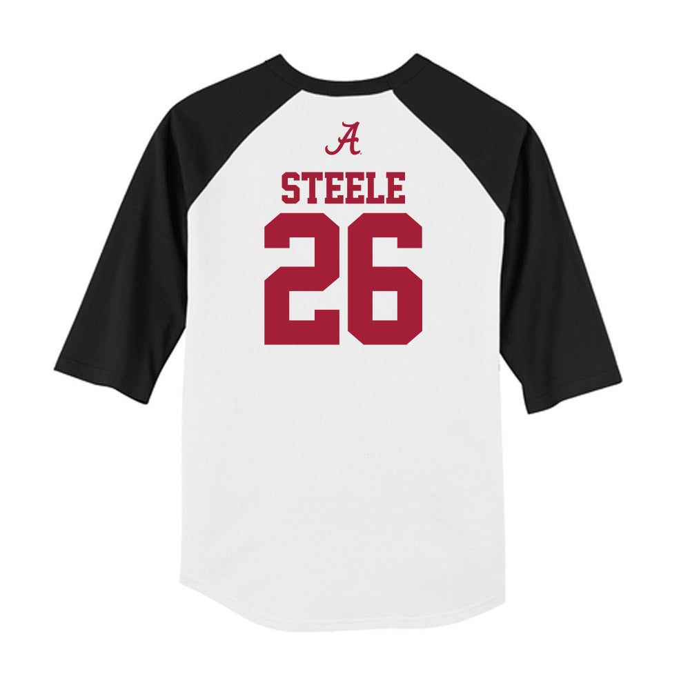 Alabama - NCAA Baseball : Peyton Steele - USA Raglan Raglan Shirt Hoodie, Sweatshirt | CoreVibeTees.com (Image 2)