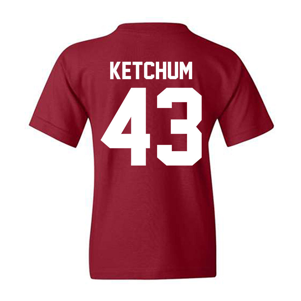 Alabama - NCAA Baseball : Jack Ketchum - NCAA¬Æ Replica Shersey Youth T-Shirt Style001 Hoodie, Sweatshirt (Image 2)