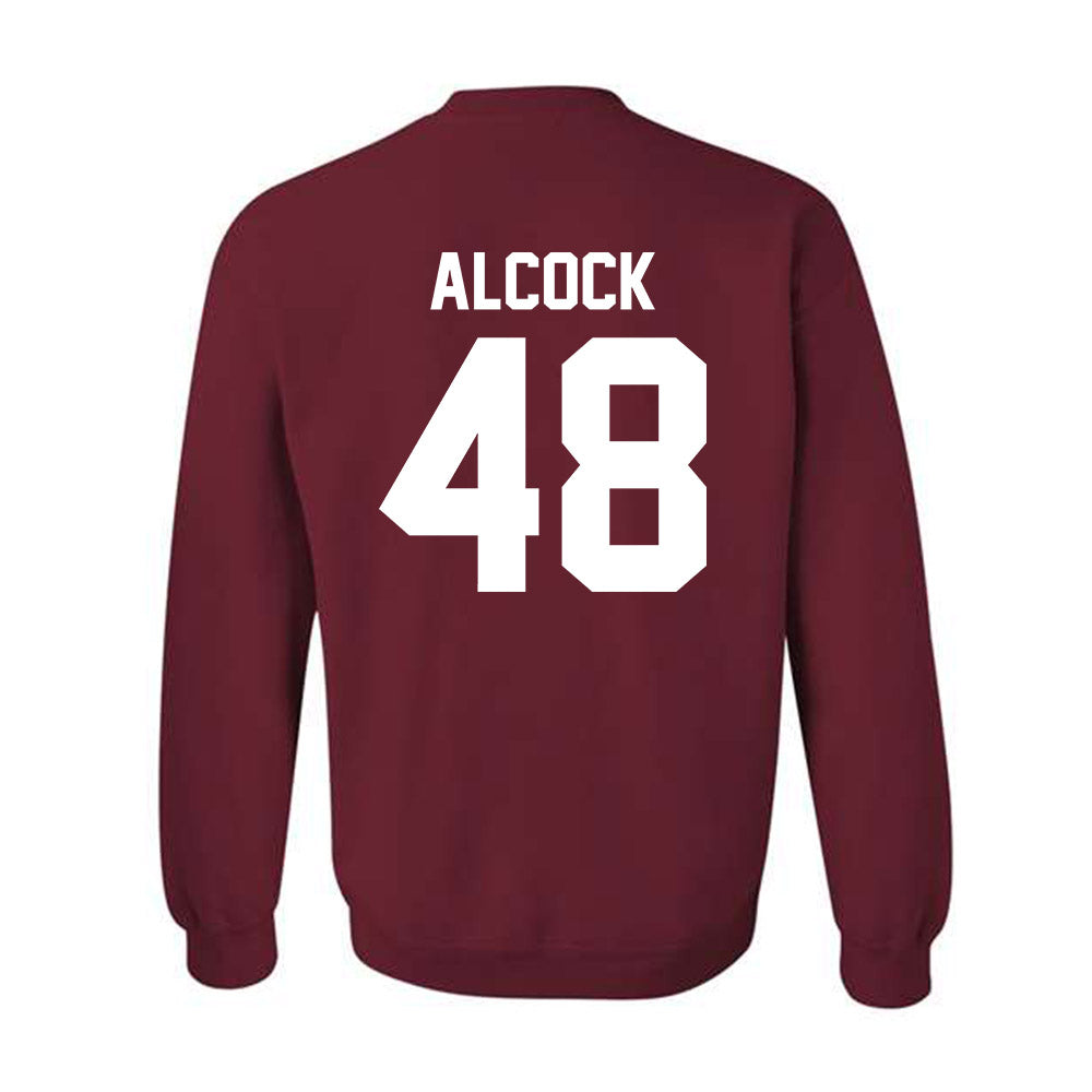Alabama - NCAA Baseball : Bobby Alcock - NCAA¬Æ Replica Shersey Crewneck Sweatshirt Style002 T-Shirts, Hoodie (Image 2)