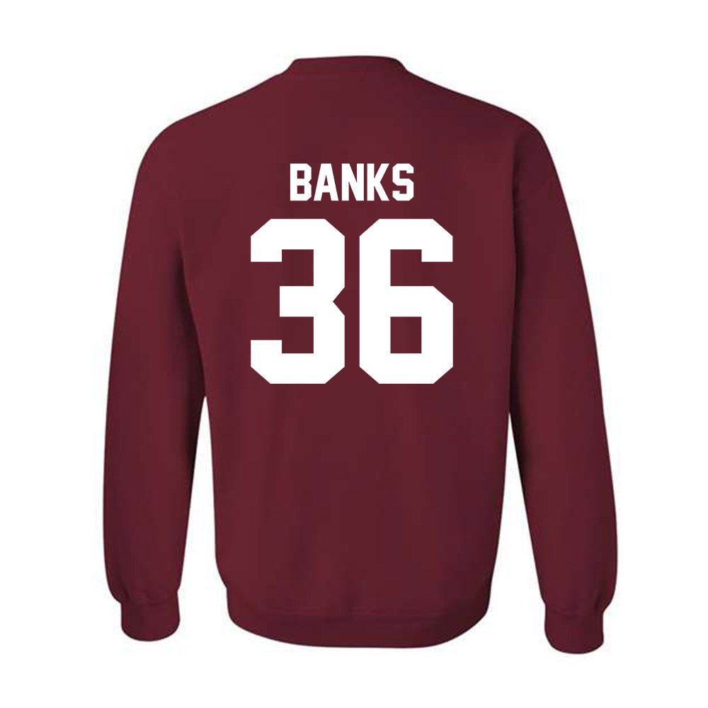Alabama - NCAA Baseball : Hagan Banks - NCAA¬Æ Replica Shersey Crewneck Sweatshirt Style001 T-Shirts, Hoodie (Image 2)