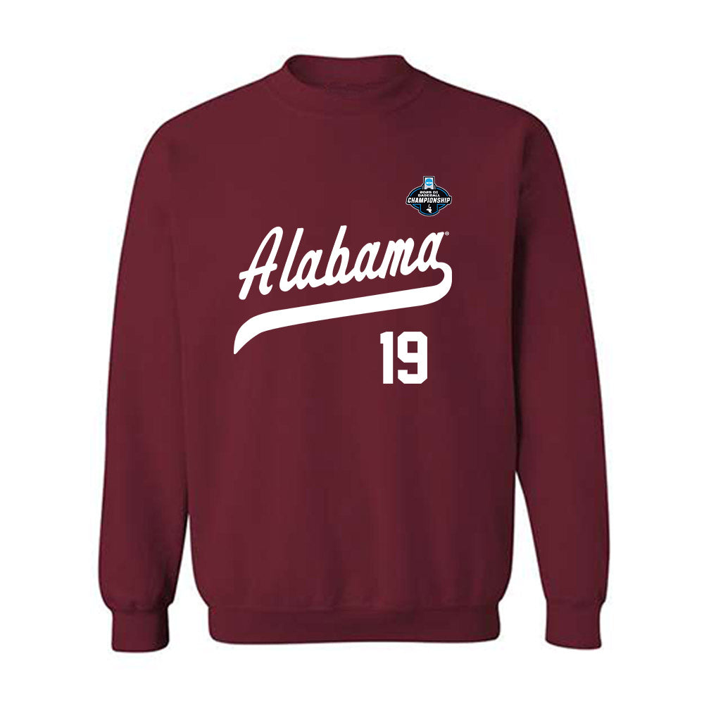 Alabama - NCAA Baseball : Aeden Finateri - NCAA¬Æ Replica Shersey Crewneck Sweatshirt Style003 T-Shirts, Hoodie (Image 1)