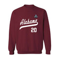 Alabama - NCAA Baseball : Zane Adams - NCAA¬Æ Replica Shersey Crewneck Sweatshirt Style003 T-Shirts, Hoodie (Image 1)