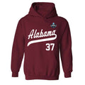 Alabama - NCAA Baseball : Andre Modugno - NCAA¬Æ Replica Shersey Hooded Sweatshirt Style002 T-Shirts, Hoodie (Image 1)
