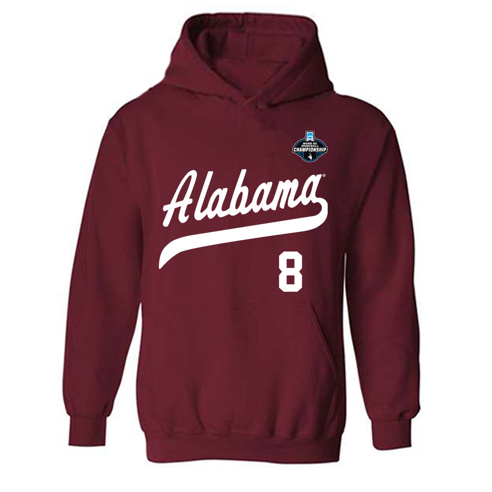 Alabama - NCAA Baseball : Tyler Fay - NCAA¬Æ Replica Shersey Hooded Sweatshirt Style002 T-Shirts, Hoodie (Image 1)