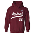 Alabama - NCAA Baseball : Ariston Veasey - NCAA¬Æ Replica Shersey Hooded Sweatshirt Style005 T-Shirts, Hoodie (Image 1)