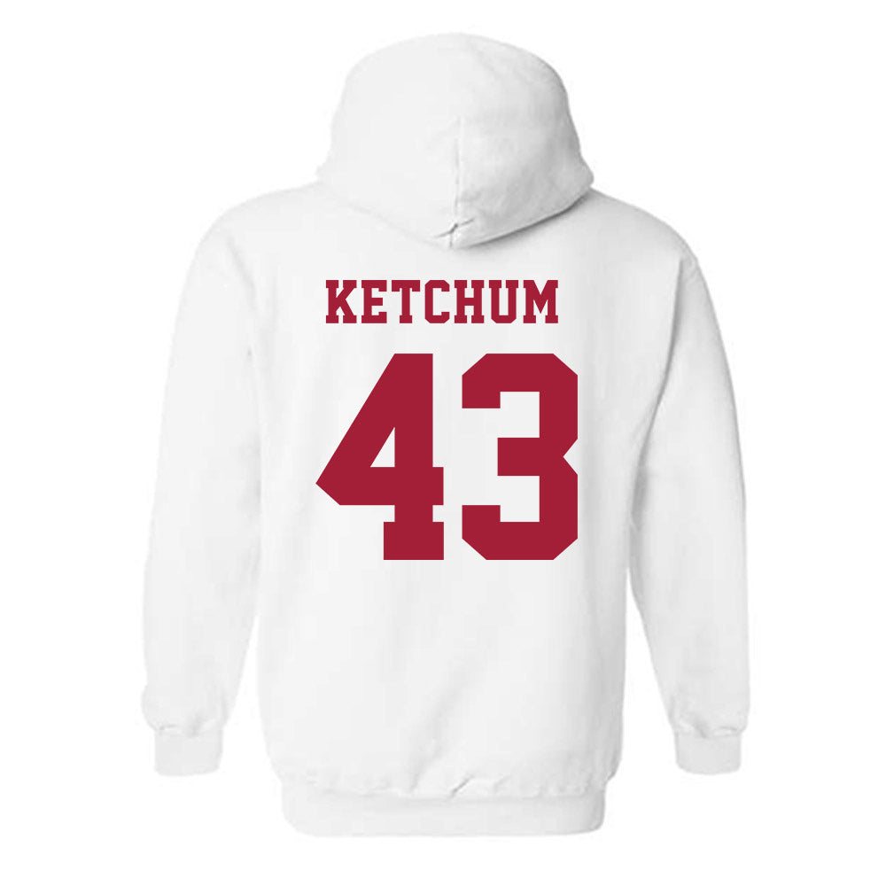 Alabama - NCAA Baseball : Jack Ketchum - NCAA¬Æ Replica Shersey Hooded Sweatshirt T-Shirts, Hoodie (Image 2)