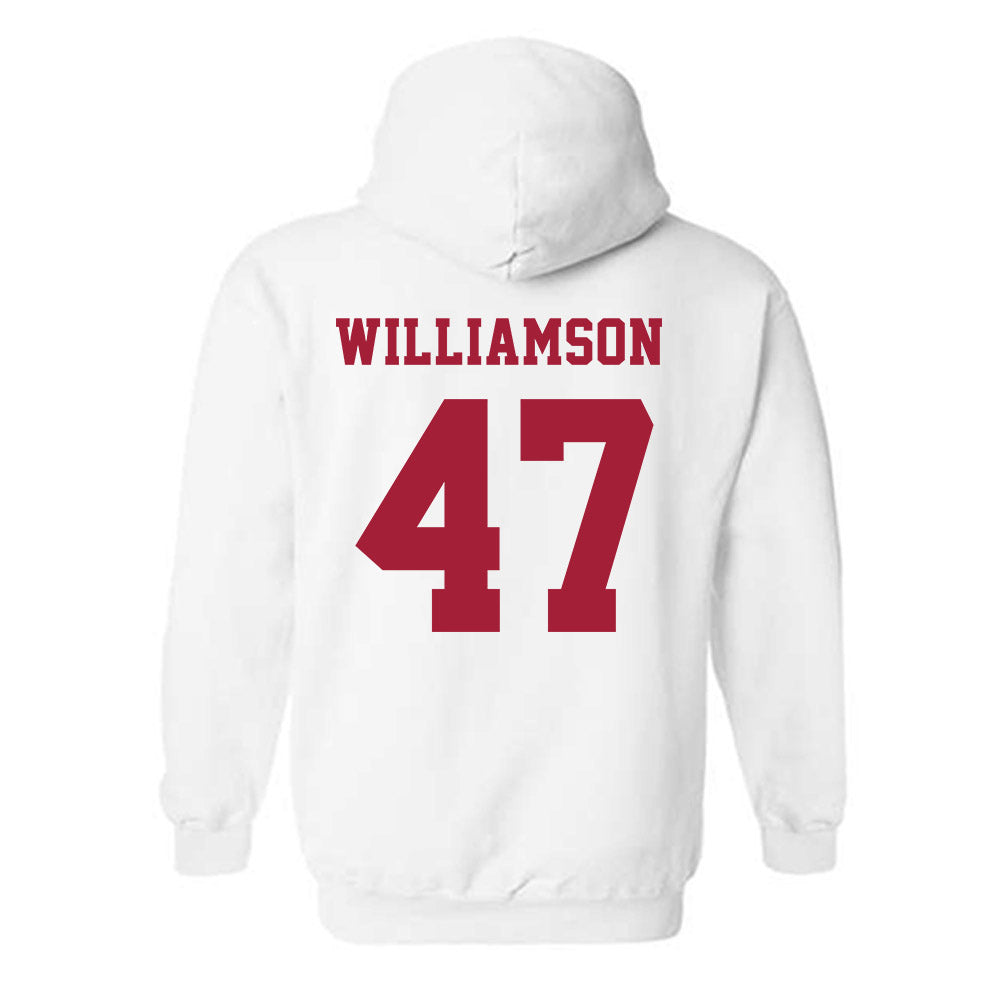 Alabama - NCAA Baseball : Jojo Williamson - NCAA¬Æ Replica Shersey Hooded Sweatshirt Style001 T-Shirts, Hoodie (Image 2)