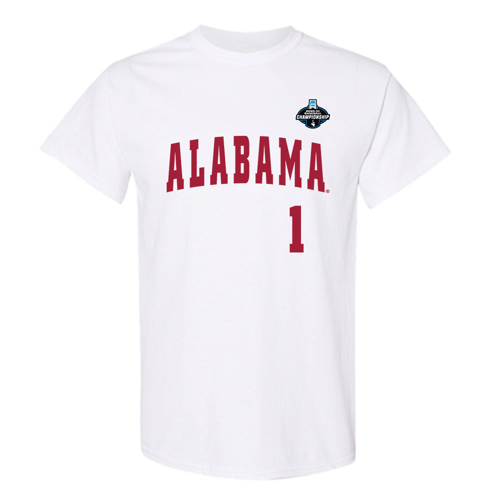 Alabama - NCAA Baseball : Justin Lebron - NCAA¬Æ Replica Shersey T-Shirt Hoodie, Sweatshirt | CoreVibeTees.com (Image 1)