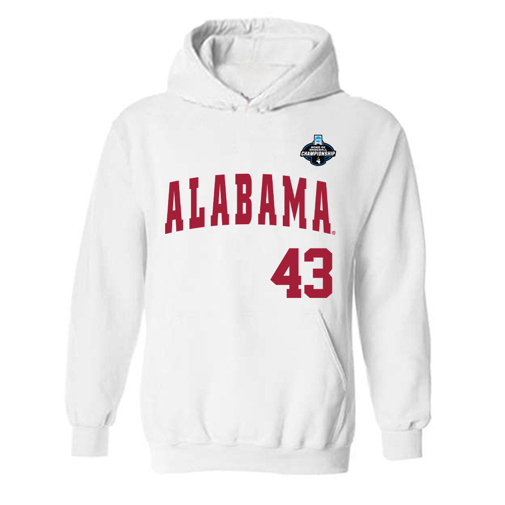 Alabama - NCAA Baseball : Jack Ketchum - NCAA¬Æ Replica Shersey Hooded Sweatshirt Style001 T-Shirts, Hoodie (Image 1)