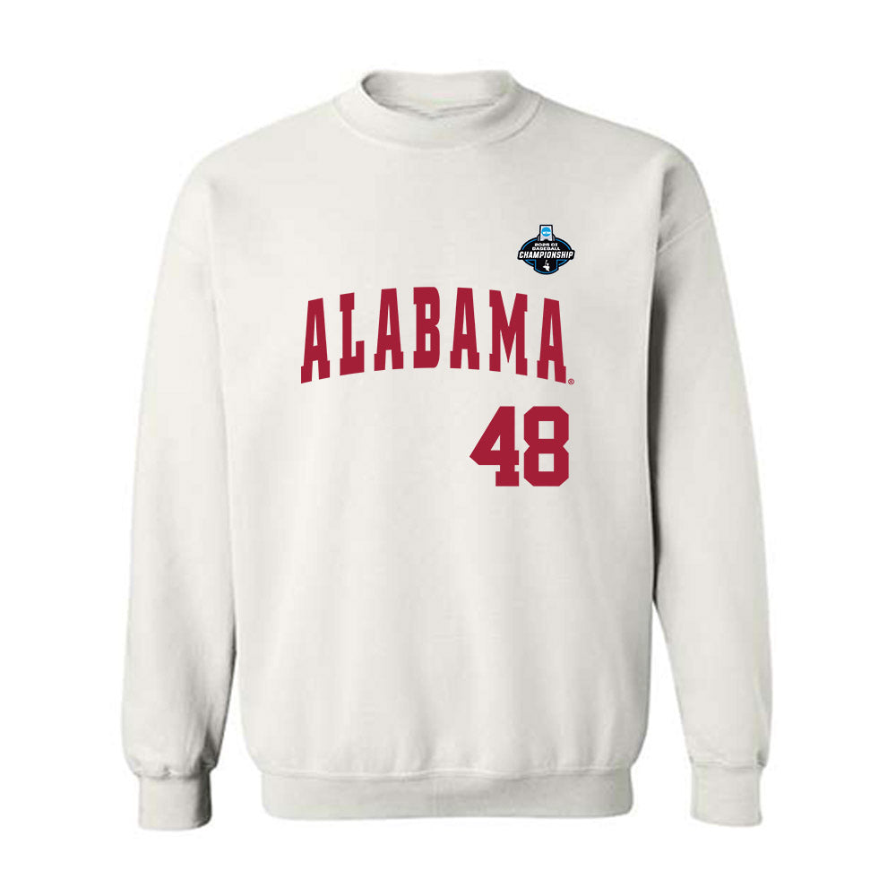 Alabama - NCAA Baseball : Bobby Alcock - NCAA¬Æ Replica Shersey Crewneck Sweatshirt Style001 T-Shirts, Hoodie (Image 1)