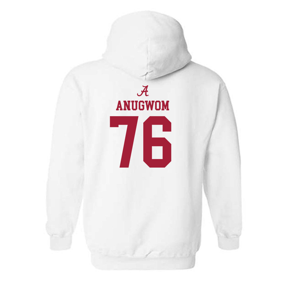 Alabama - NCAA Football : Arkel Anugwom - Classic Shersey Hooded Sweatshirt Style002 T-Shirts, Hoodie (Image 2)