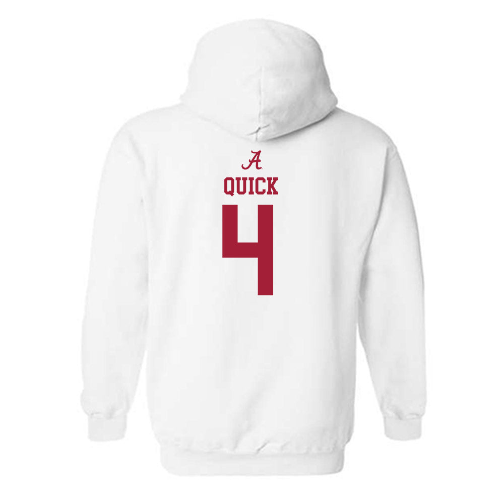 Alabama - NCAA Baseball : Riley Quick - Hooded Sweatshirt Classic Shersey Style001 T-Shirts, Hoodie (Image 2)