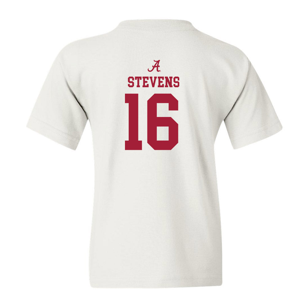Alabama - NCAA Baseball : Jonathan Stevens - Youth T-Shirt Classic Shersey Hoodie, Sweatshirt | CoreVibeTees.com (Image 2)