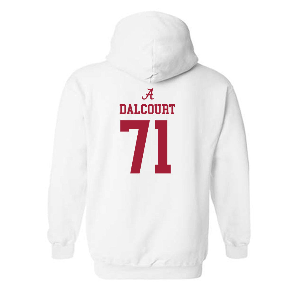 Alabama - Football Alumni : Darrian Dalcourt - Classic Shersey Hooded Sweatshirt Style001 T-Shirts, Hoodie (Image 2)