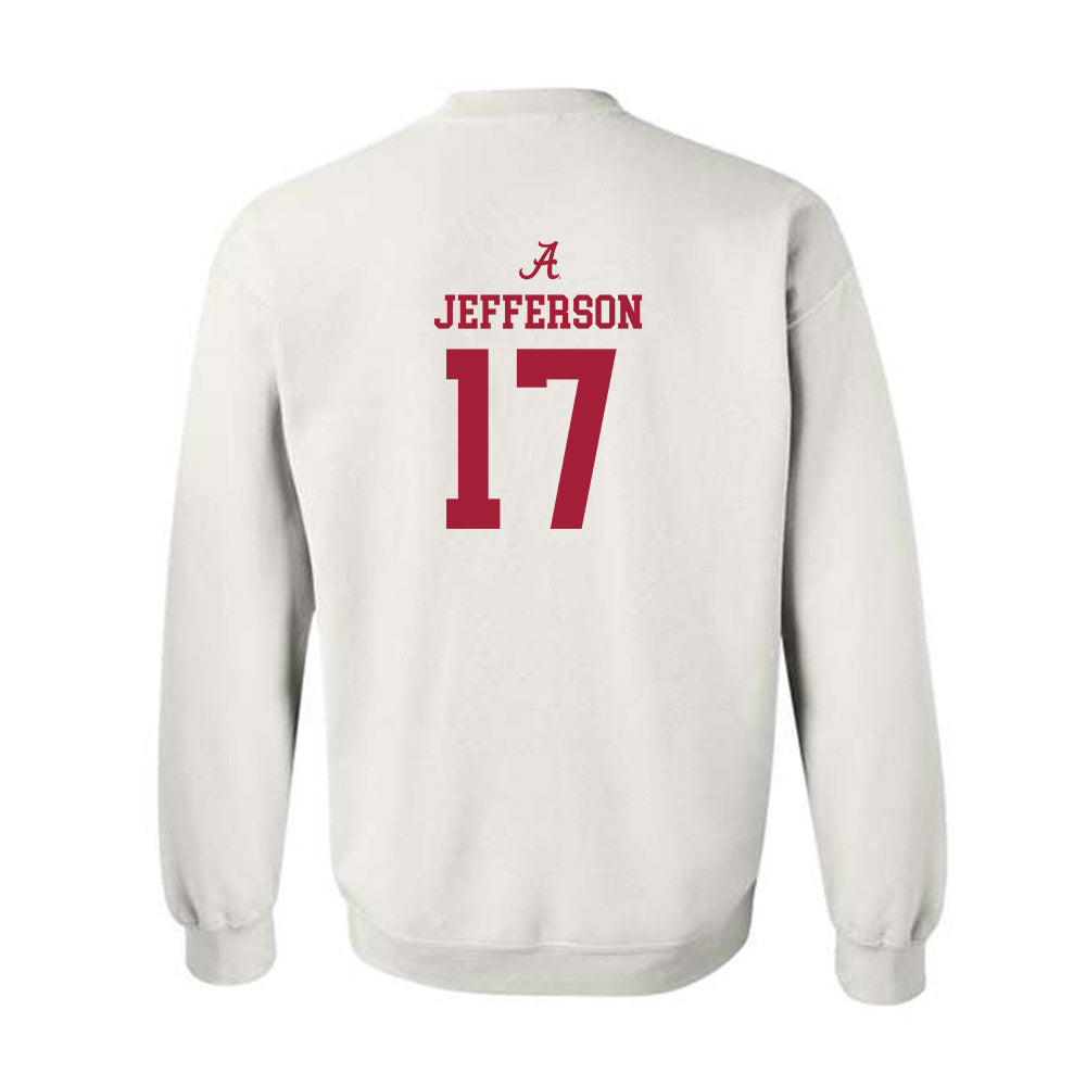 Alabama - NCAA Football : Amari Jefferson - Classic Shersey Crewneck Sweatshirt Style001 T-Shirts, Hoodie (Image 2)