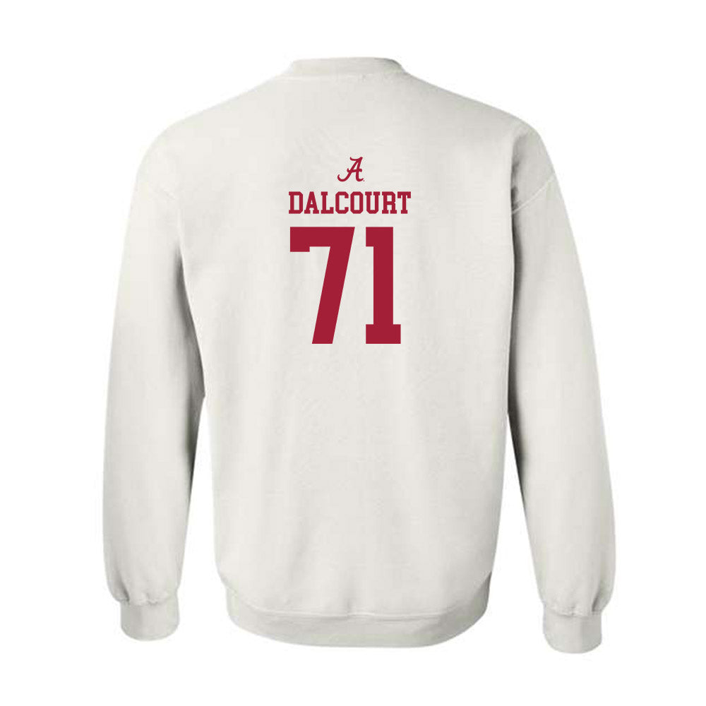 Alabama - Football Alumni : Darrian Dalcourt - Classic Shersey Crewneck Sweatshirt Style001 T-Shirts, Hoodie (Image 2)