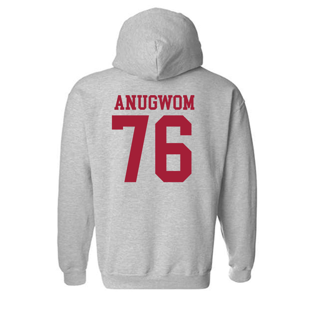 Alabama - NCAA Football : Arkel Anugwom - Classic Shersey Hooded Sweatshirt Style001 T-Shirts, Hoodie (Image 2)