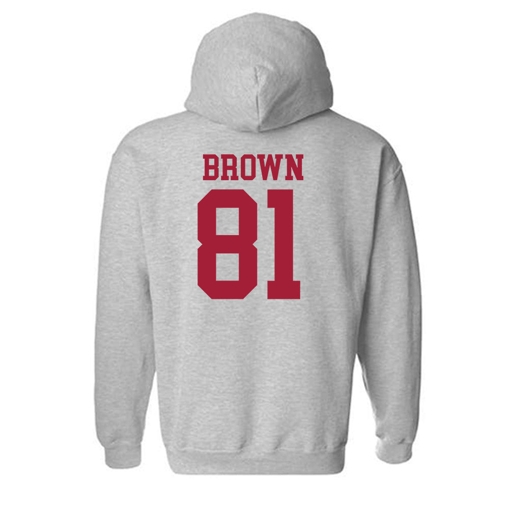 Alabama - Football Alumni : Keith Brown - Classic Shersey Hooded Sweatshirt T-Shirts, Hoodie | CoreVibeTees.com (Image 2)