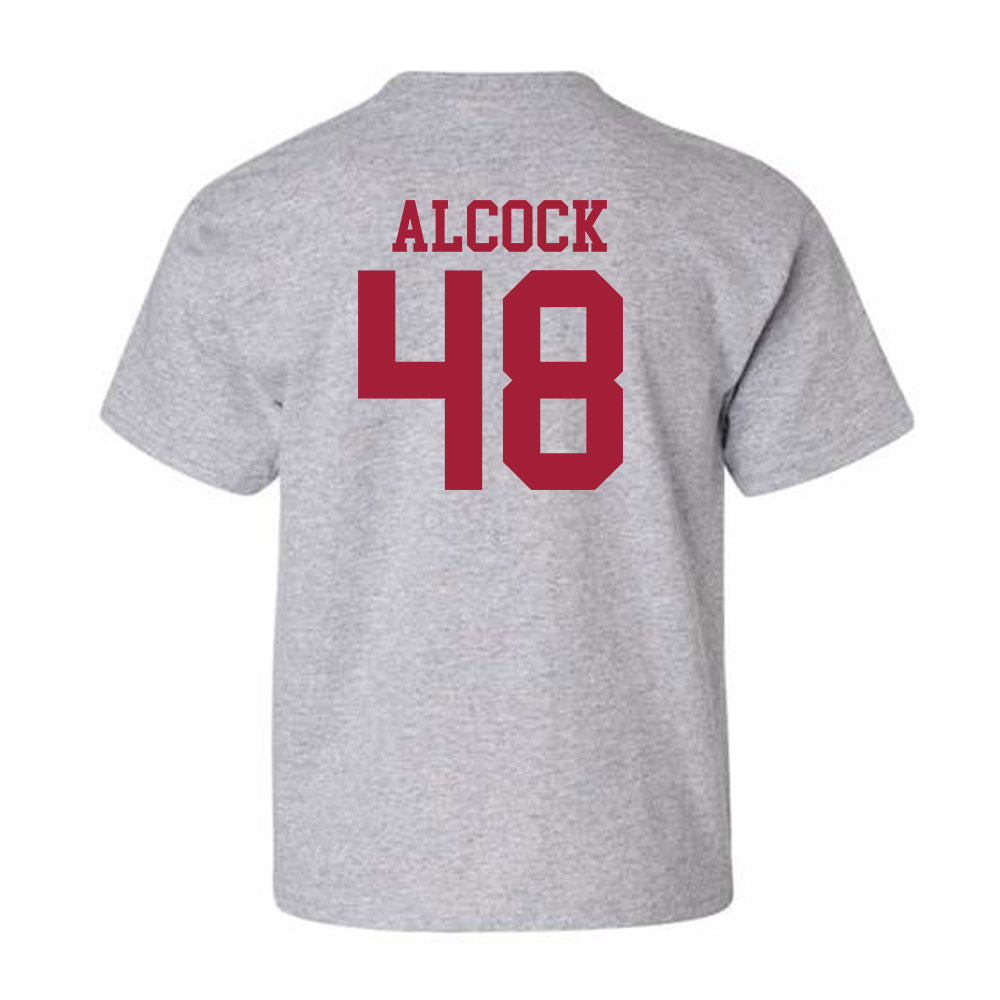 Alabama - NCAA Baseball : Bobby Alcock - Youth T-Shirt Classic Shersey Hoodie, Sweatshirt | CoreVibeTees.com (Image 2)