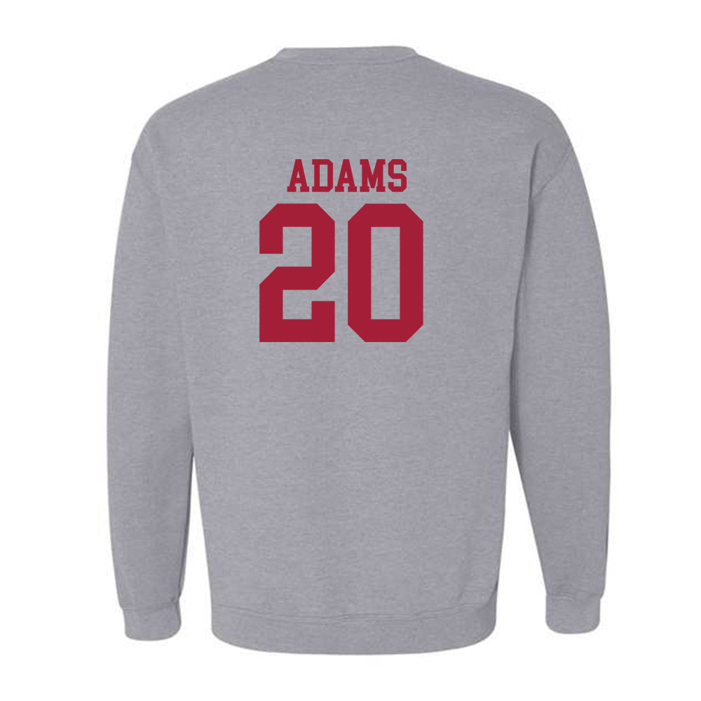 Alabama - NCAA Baseball : Zane Adams - Crewneck Sweatshirt Classic Shersey Style001 T-Shirts, Hoodie (Image 2)