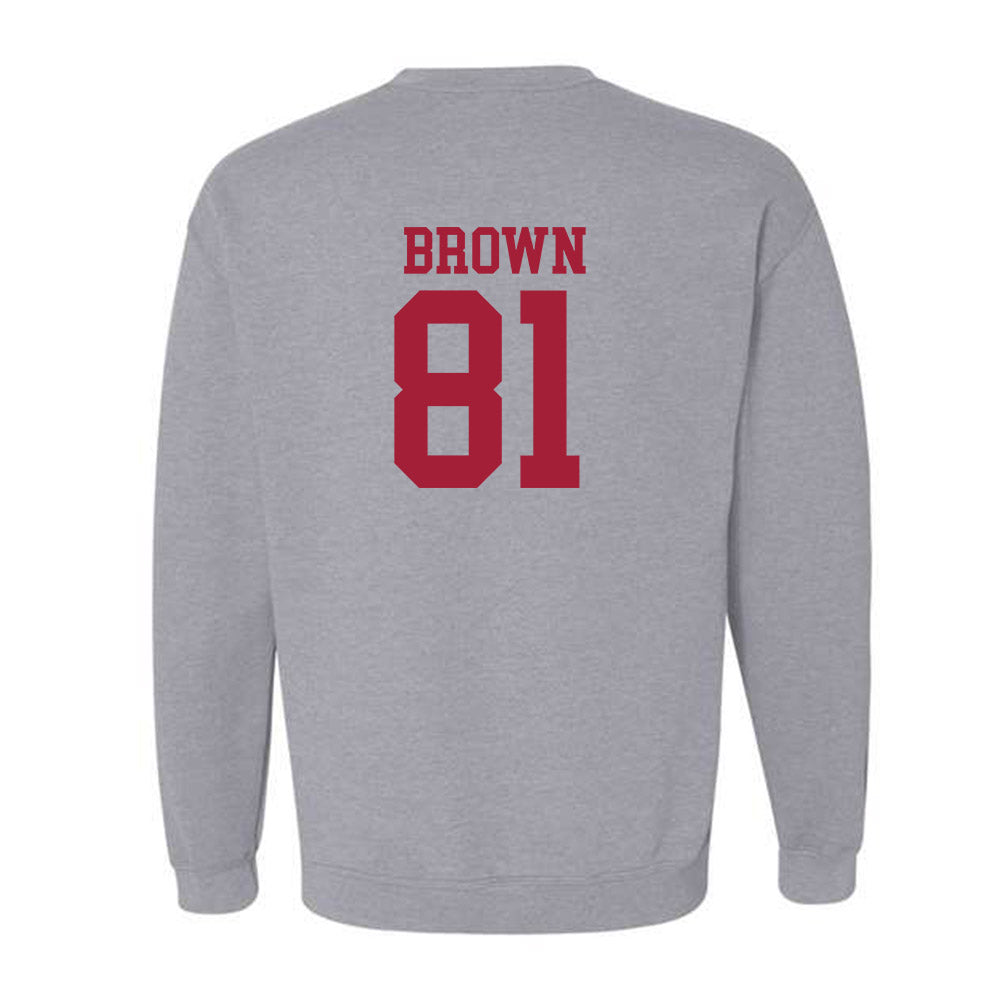 Alabama - Football Alumni : Keith Brown - Classic Shersey Crewneck Sweatshirt T-Shirts, Hoodie | CoreVibeTees.com (Image 2)