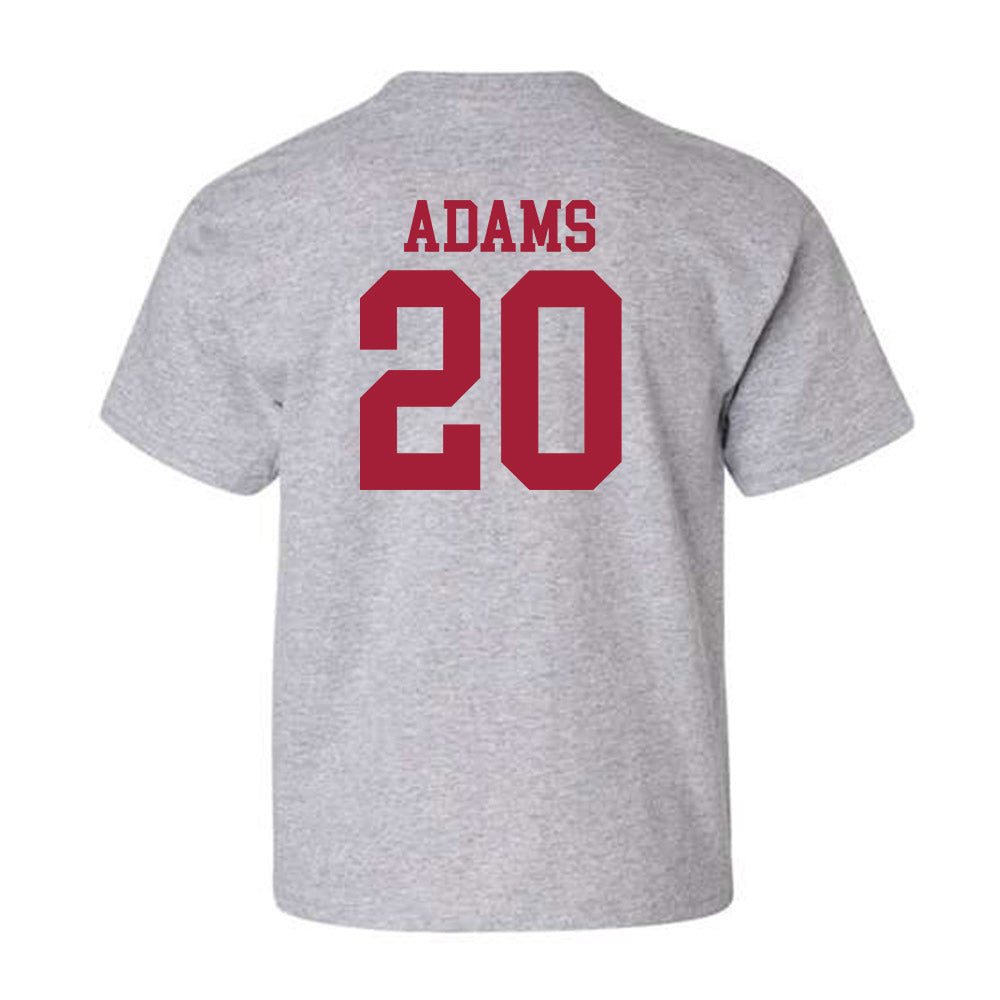 Alabama - NCAA Baseball : Zane Adams - Youth T-Shirt Classic Shersey Style001 Hoodie, Sweatshirt | CoreVibeTees.com (Image 2)