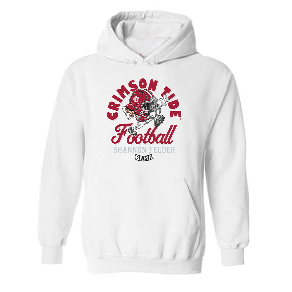 Alabama - Football Alumni : Shannon Felder - Hooded Sweatshirt Fashion Shersey Style001 T-Shirts, Hoodie | CoreVibeTees.com