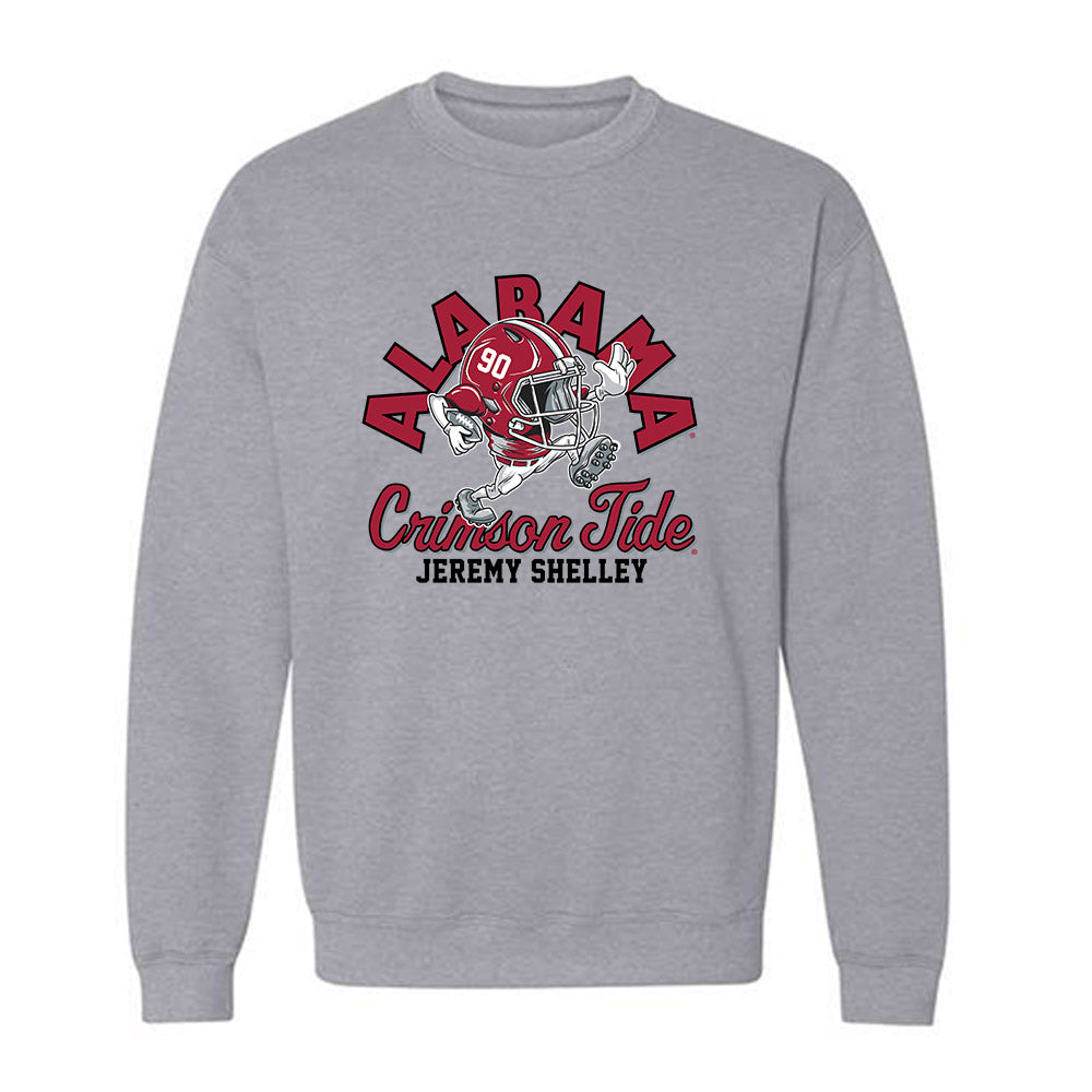 Alabama - Football Alumni : Jeremy Shelley - Crewneck Sweatshirt Fashion Shersey Style001 T-Shirts, Hoodie | CoreVibeTees.com