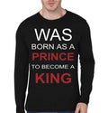 King Custom Full Sleeve T-Shirt Hoodie, Sweatshirt | CoreVibeTees.com