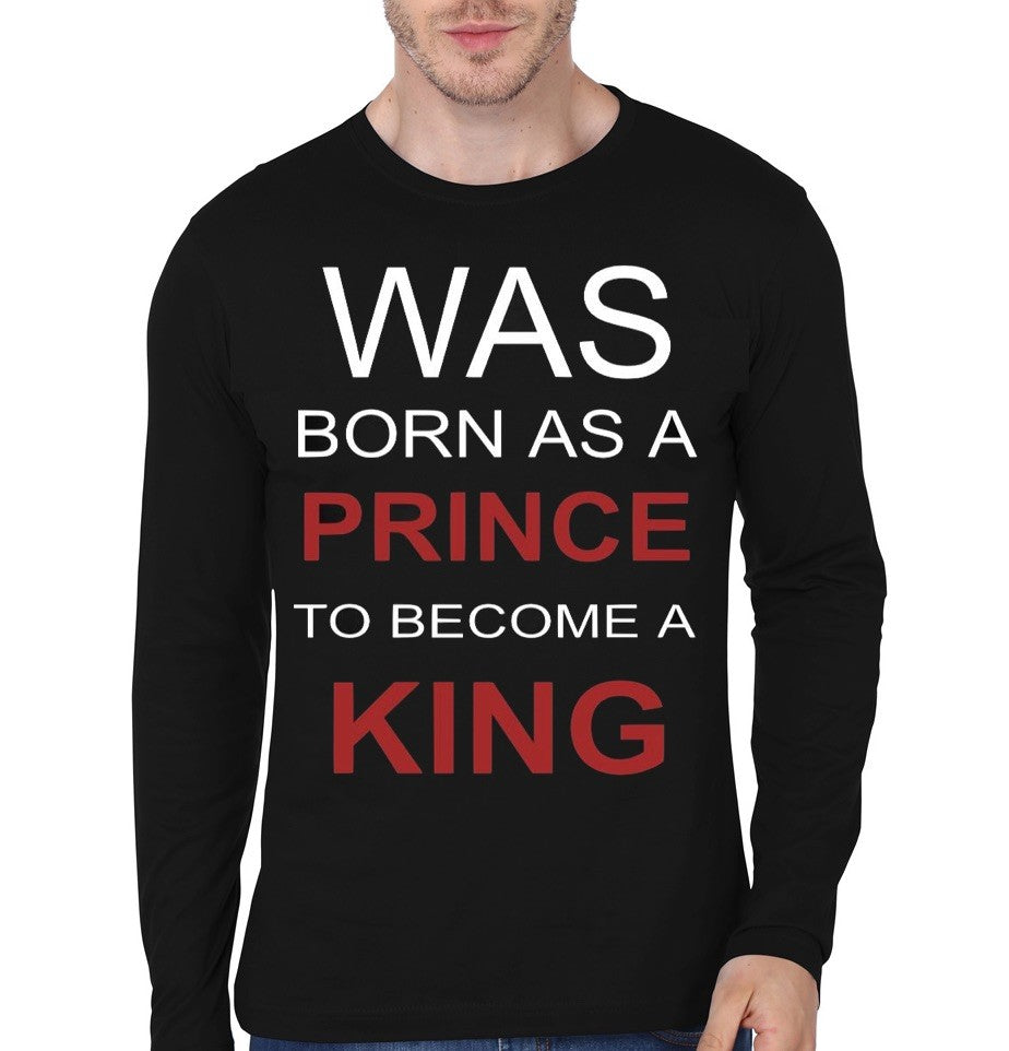 King Custom Full Sleeve T-Shirt Hoodie, Sweatshirt | CoreVibeTees.com