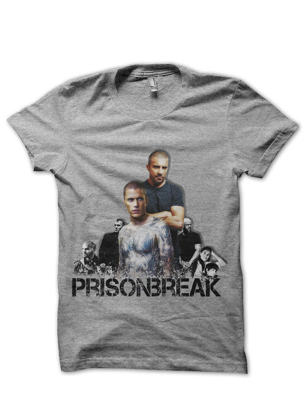 Cast Of Prison Break Grey T-Shirt Hoodie, Sweatshirt | CoreVibeTees.com