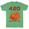 420 Glaze it Ham Unisex Triblend Tee Hoodie, Sweatshirt | CoreVibeTees.com (Image 1)