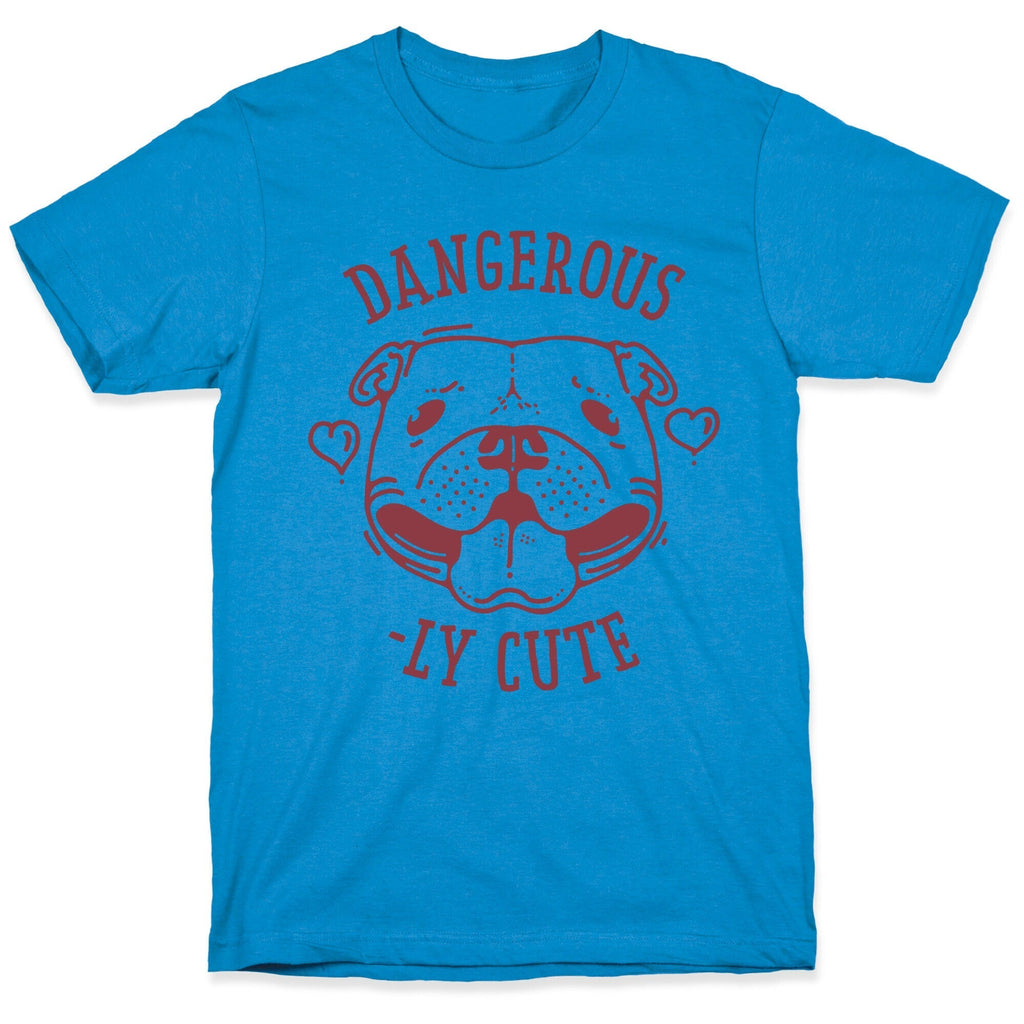 Dangerously Cute Pit Bull T-Shirt Style001 Hoodie, Sweatshirt | CoreVibeTees.com (Image 1)