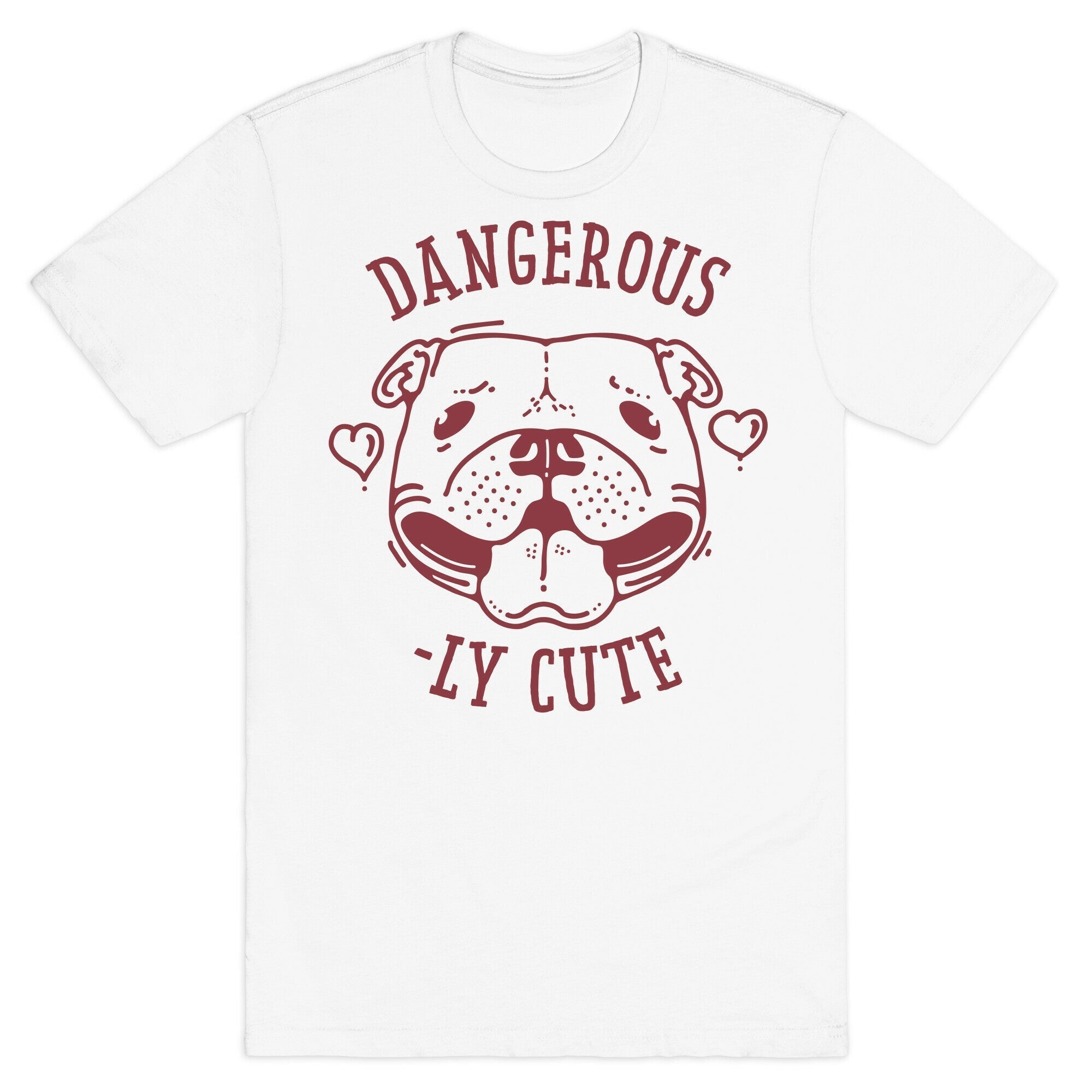 Dangerously Cute Pit Bull T-Shirt Style001 Hoodie, Sweatshirt | CoreVibeTees.com (Image 2)