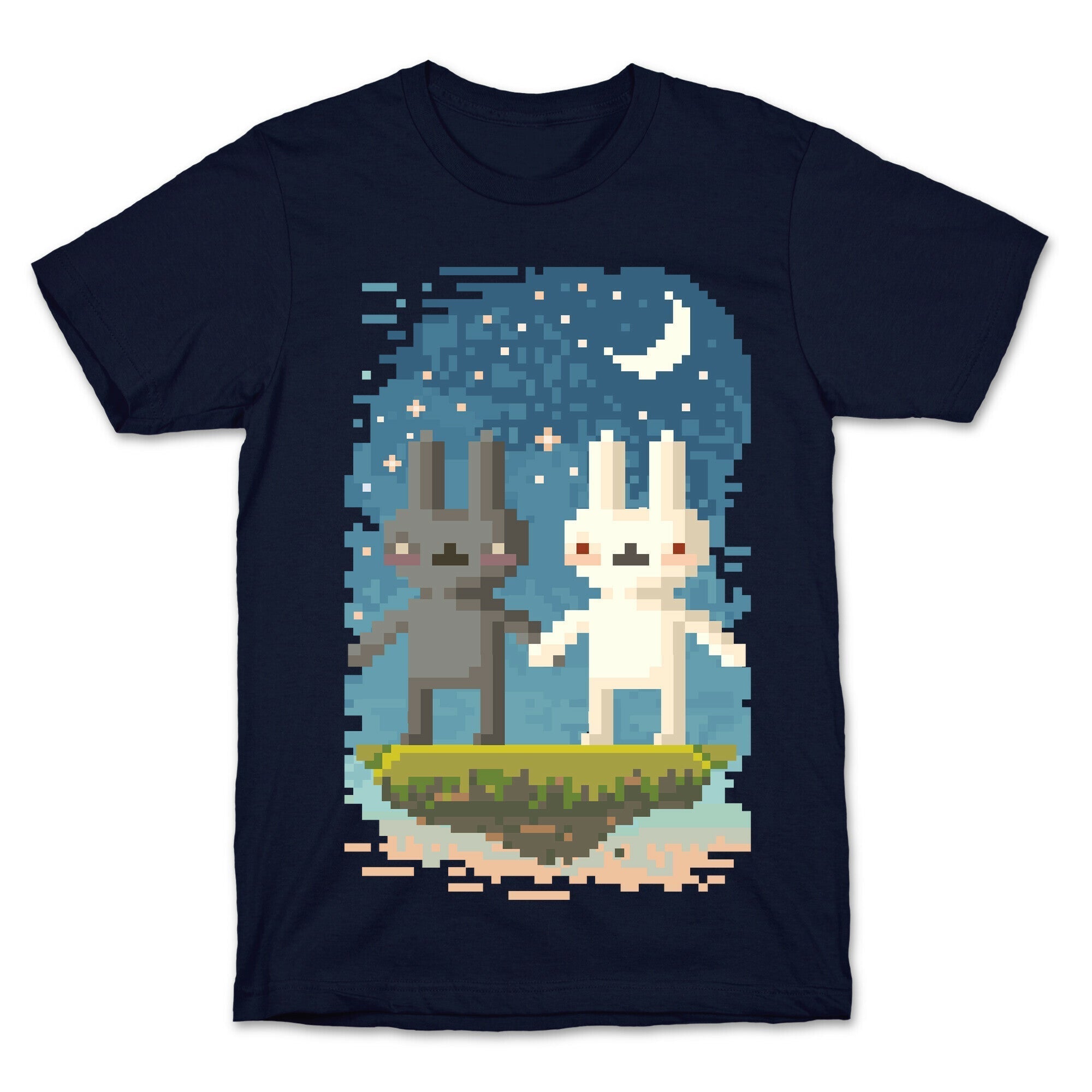 Bunnies in Moonlight T-Shirt Hoodie, Sweatshirt | CoreVibeTees.com (Image 4)