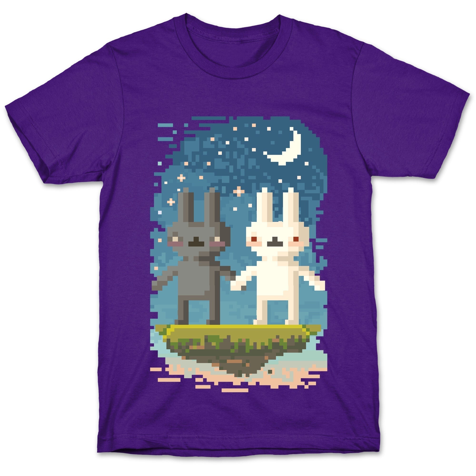 Bunnies in Moonlight T-Shirt Hoodie, Sweatshirt | CoreVibeTees.com (Image 5)