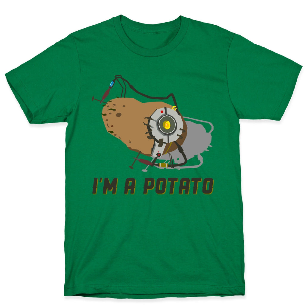 GLaDOS Potato T-Shirt Hoodie, Sweatshirt | CoreVibeTees.com (Image 3)
