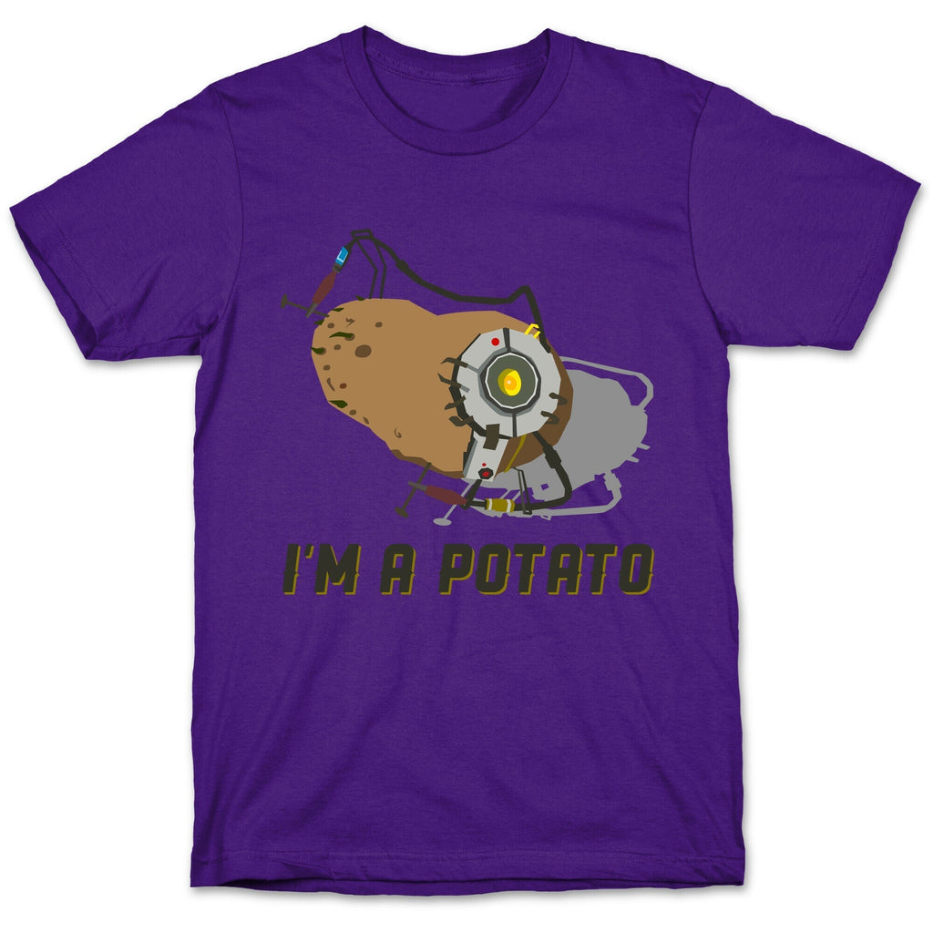 GLaDOS Potato T-Shirt Hoodie, Sweatshirt | CoreVibeTees.com (Image 5)