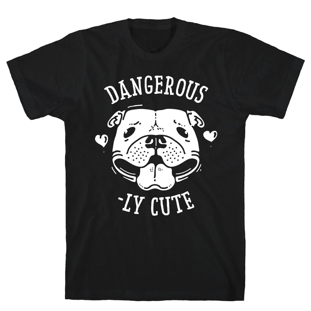 Dangerously Cute Pit Bull T-Shirt Hoodie, Sweatshirt | CoreVibeTees.com (Image 1)