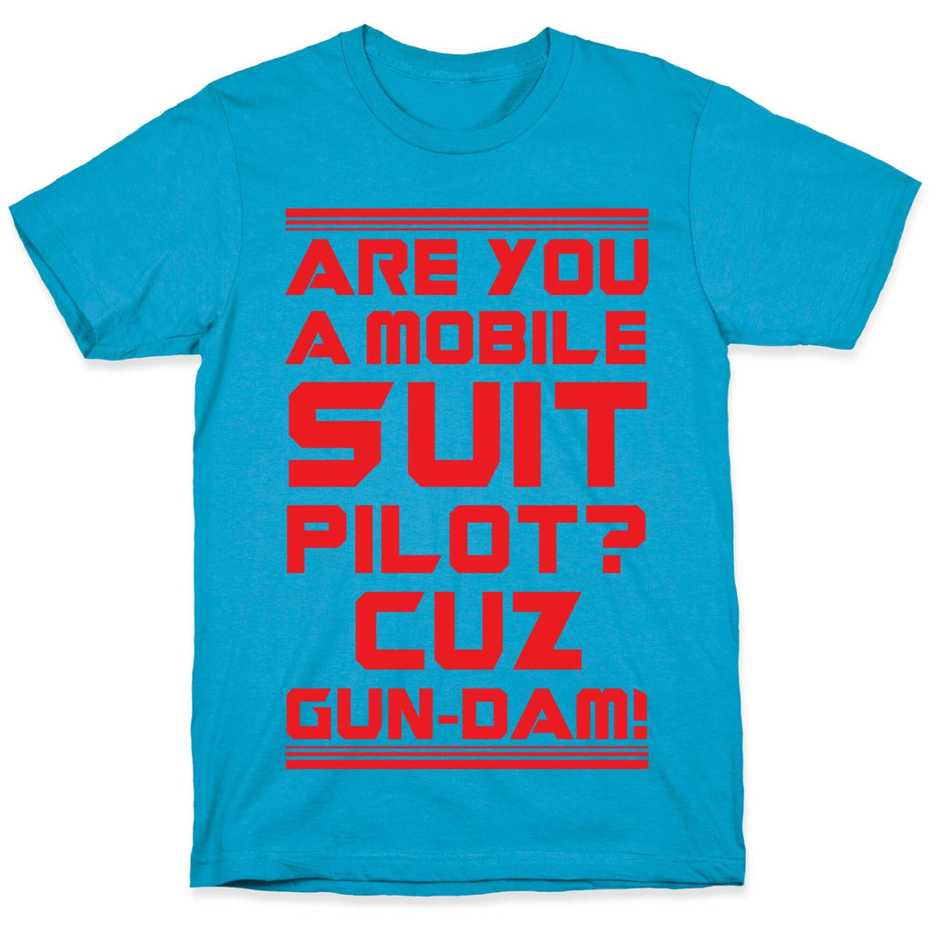 Are You a Mobile Suit Pilot Cuz Gun-Dam Unisex Triblend Tee Hoodie, Sweatshirt | CoreVibeTees.com (Image 5)