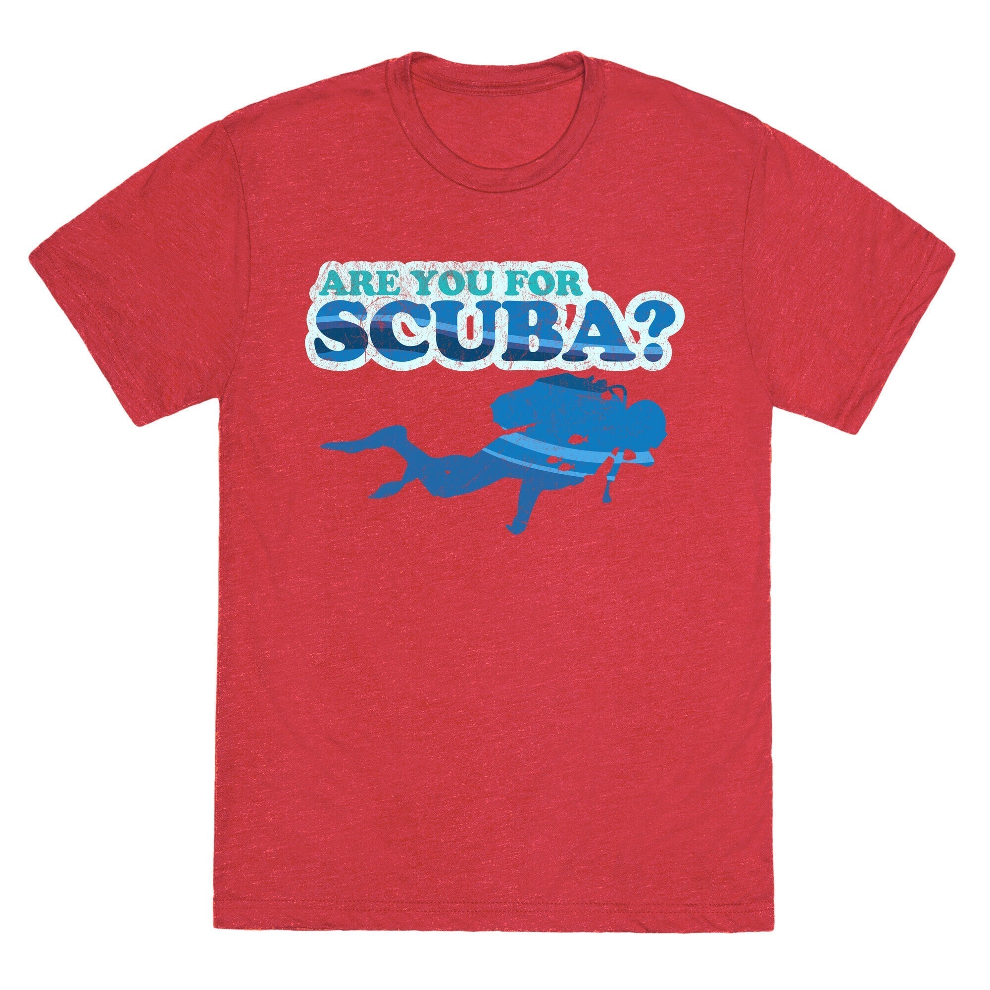 Are You for Scuba? Unisex Triblend Tee Hoodie, Sweatshirt | CoreVibeTees.com (Image 3)